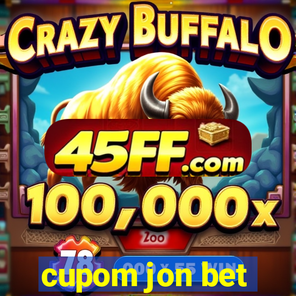 cupom jon bet